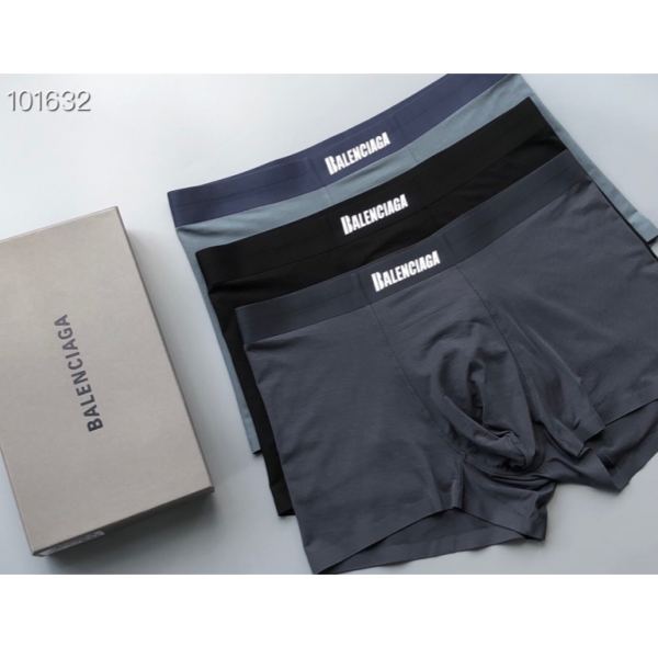 réplica,joyas,joyería,1:1,replica,fake,lujo,barato Ropa interior de hombre Balenciaga (Tres piezas)