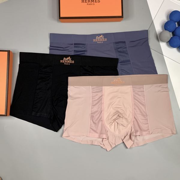 réplica,joyas,joyería,1:1,replica,fake,lujo,barato Ropa interior masculina Hermes (Tres piezas)