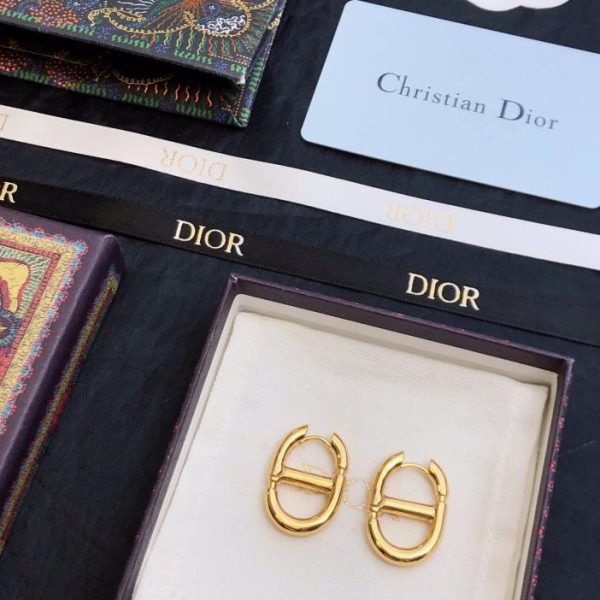 réplica,joyas,joyería,1:1,replica,fake,lujo,barato Pendientes con letras DIOR