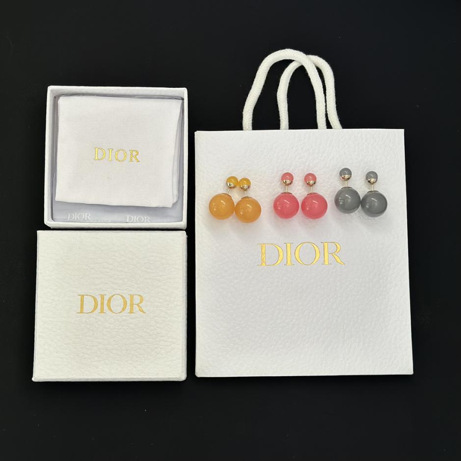 réplica,joyas,joyería,1:1,replica,fake,lujo,barato réplica,joyas,joyería,1:1,replica,fake,lujo,barato Pendientes de cuentas Dior tamaño caramelo