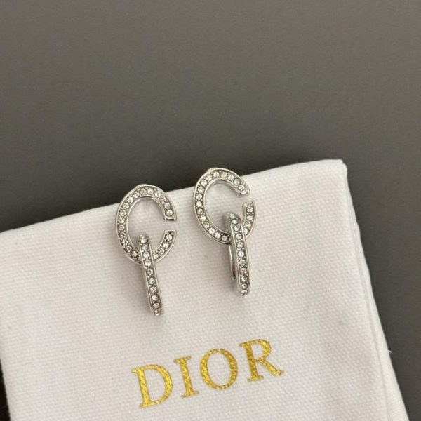 réplica,joyas,joyería,1:1,replica,fake,lujo,barato Pendientes de plata Dior