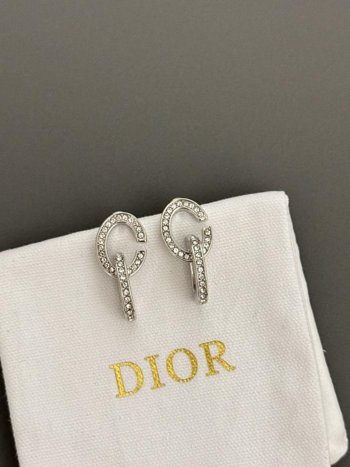 réplica,joyas,joyería,1:1,replica,fake,lujo,barato réplica,joyas,joyería,1:1,replica,fake,lujo,barato Pendientes de plata Dior