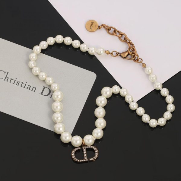 réplica,joyas,joyería,1:1,replica,fake,lujo,barato Dior nuevos pendientes de perlas