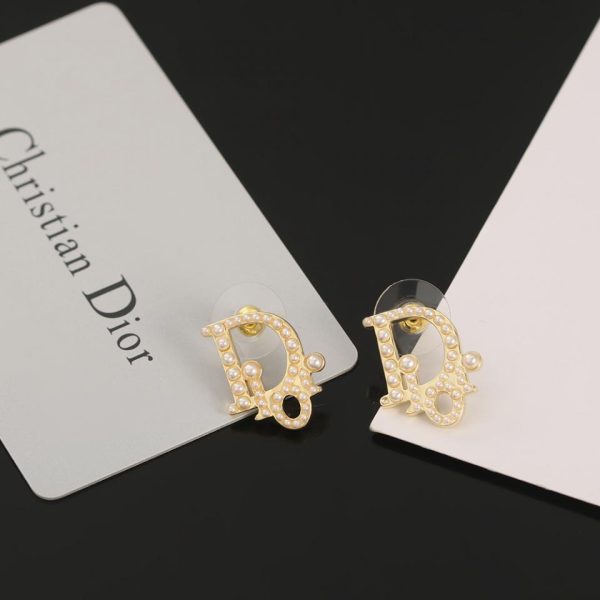 réplica,joyas,joyería,1:1,replica,fake,lujo,barato Dior nuevos pendientes de perlas