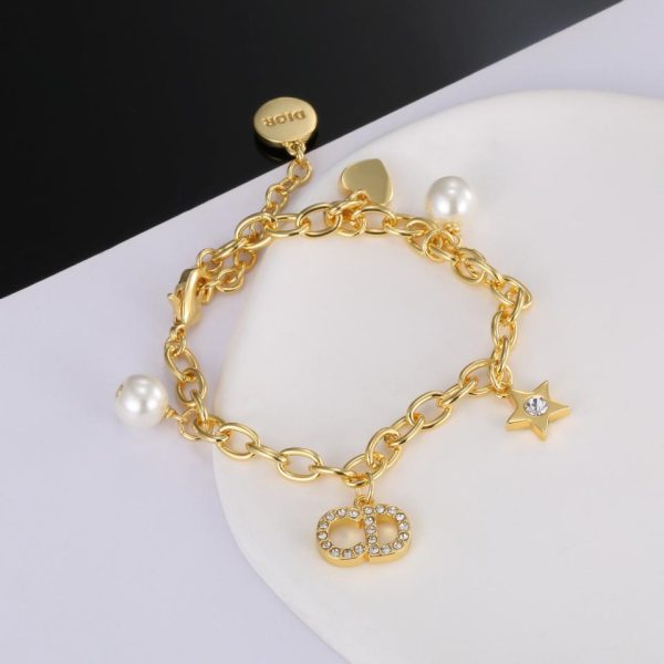 réplica,joyas,joyería,1:1,replica,fake,lujo,barato Pendientes Dior con letras