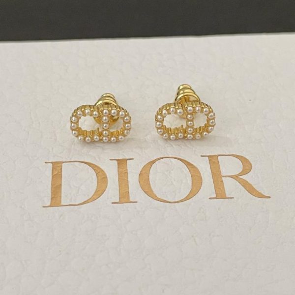 réplica,joyas,joyería,1:1,replica,fake,lujo,barato Pendientes de perlas Dior