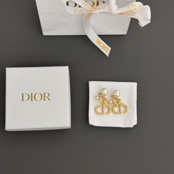 réplica,joyas,joyería,1:1,replica,fake,lujo,barato Pendientes de perlas Dior