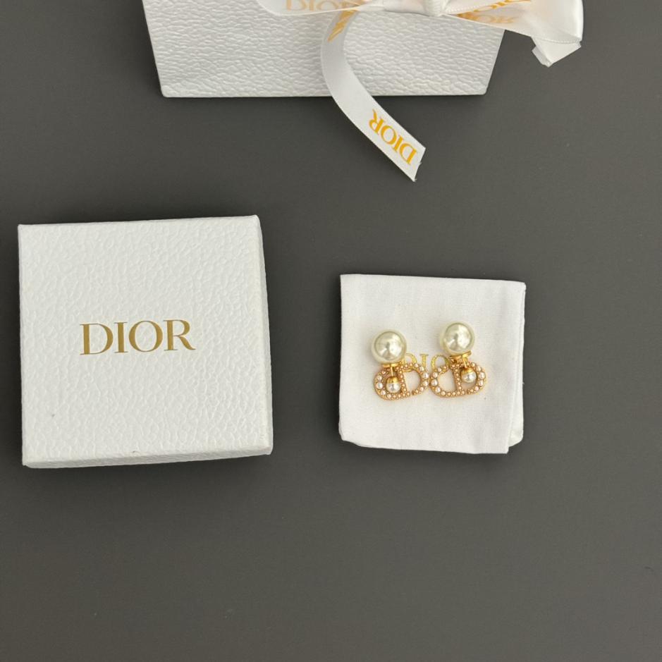 réplica,joyas,joyería,1:1,replica,fake,lujo,barato réplica,joyas,joyería,1:1,replica,fake,lujo,barato Pendientes colgantes Dior Pearl + cuentas grandes y pequeñas
