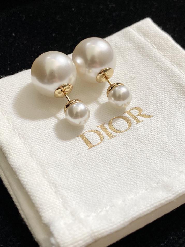 réplica,joyas,joyería,1:1,replica,fake,lujo,barato réplica,joyas,joyería,1:1,replica,fake,lujo,barato Pendientes Dior de diamantes y perlas