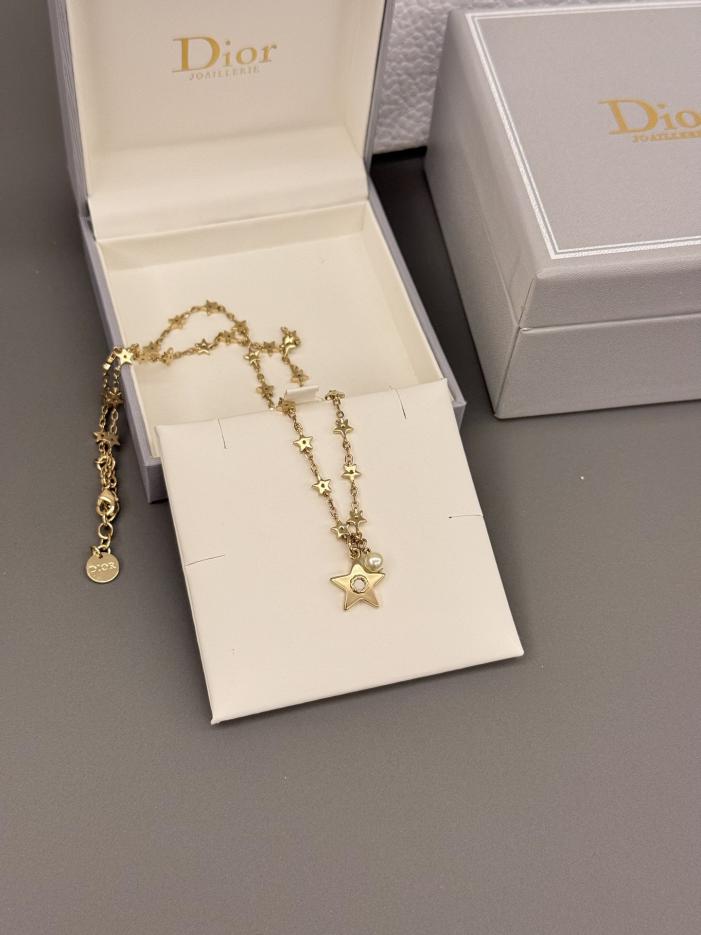 réplica,joyas,joyería,1:1,replica,fake,lujo,barato réplica,joyas,joyería,1:1,replica,fake,lujo,barato Collar de estrella Dior