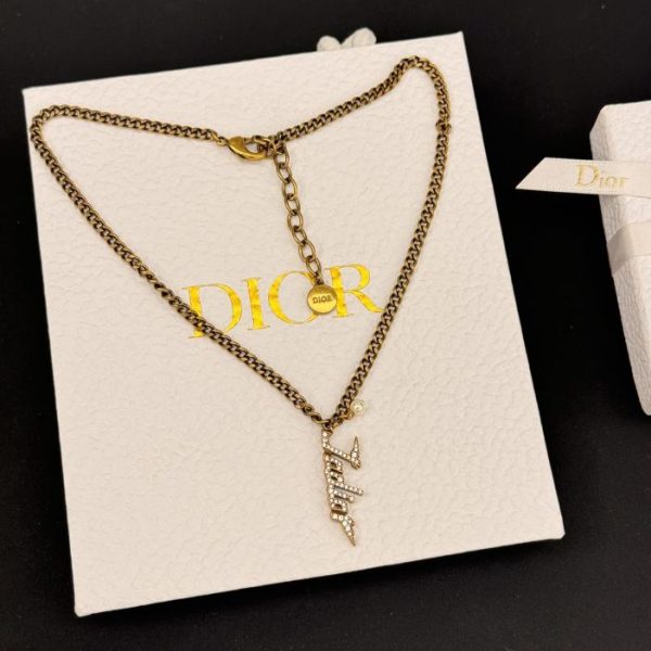 réplica,joyas,joyería,1:1,replica,fake,lujo,barato Pendientes vintage de perlas con letras JA