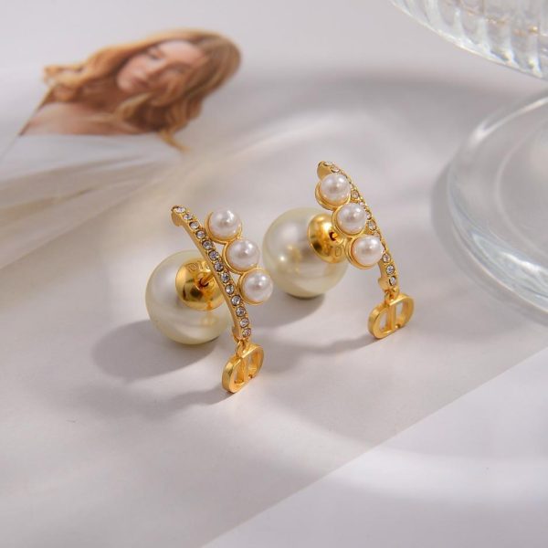 réplica,joyas,joyería,1:1,replica,fake,lujo,barato Pendientes Dior