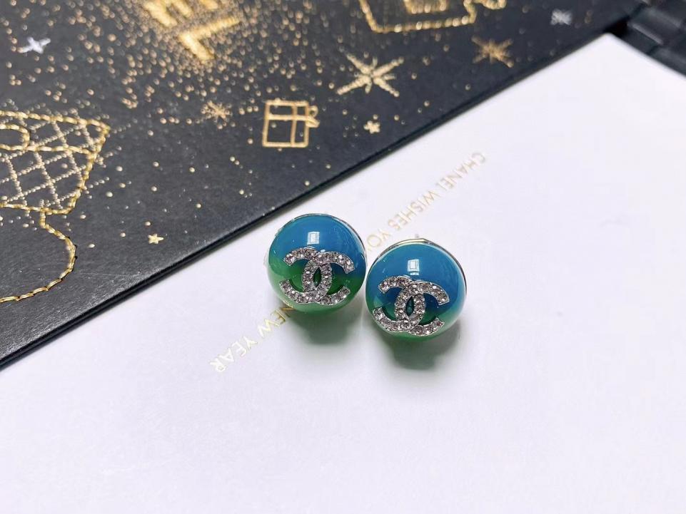 réplica,joyas,joyería,1:1,replica,fake,lujo,barato Pendientes con letras Chanel