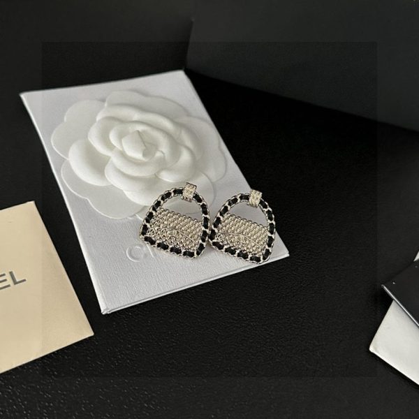 réplica,joyas,joyería,1:1,replica,fake,lujo,barato Pendientes Chanel de segunda mano.