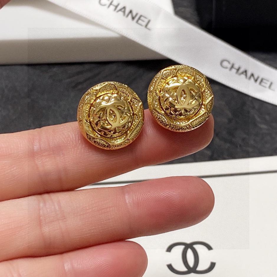 réplica,joyas,joyería,1:1,replica,fake,lujo,barato Pendientes Chanel de segunda mano.