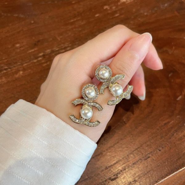 réplica,joyas,joyería,1:1,replica,fake,lujo,barato pendientes chanel