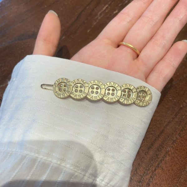réplica,joyas,joyería,1:1,replica,fake,lujo,barato Pendientes pequeños Chanel doble C