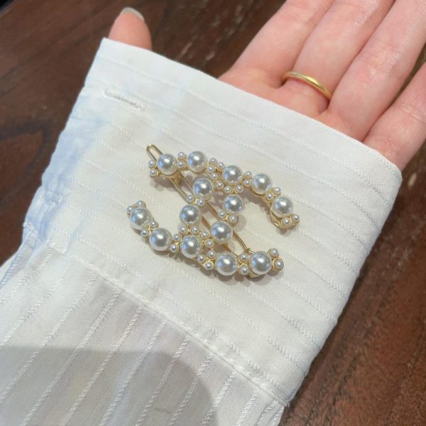 réplica,joyas,joyería,1:1,replica,fake,lujo,barato pinza para el cabello chanel