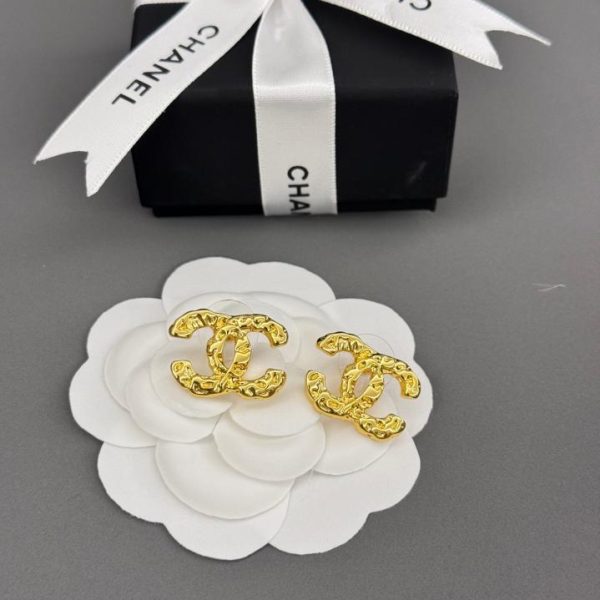 réplica,joyas,joyería,1:1,replica,fake,lujo,barato Pendientes chanel lava fragante doble c