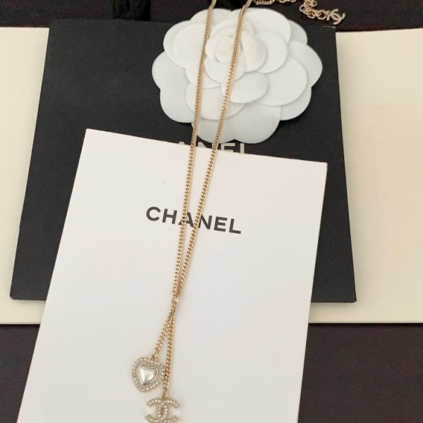 réplica,joyas,joyería,1:1,replica,fake,lujo,barato Pendientes Chanel doble C