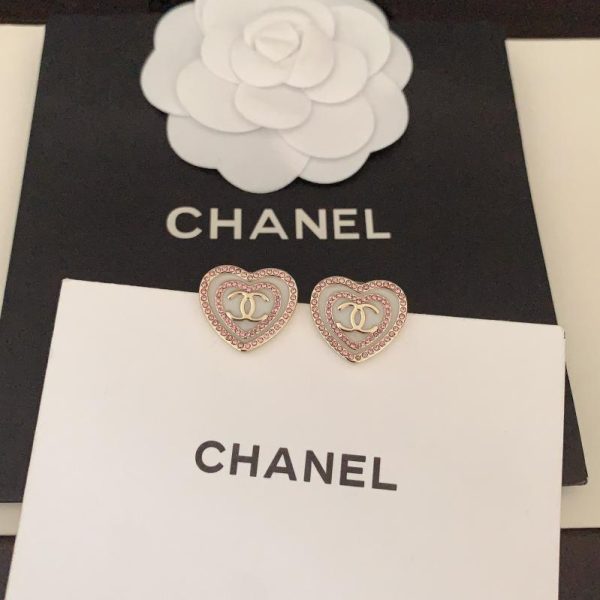 réplica,joyas,joyería,1:1,replica,fake,lujo,barato Pendientes de amor Chanel