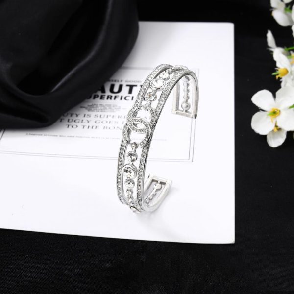 réplica,joyas,joyería,1:1,replica,fake,lujo,barato Pulsera Chanel doble C
