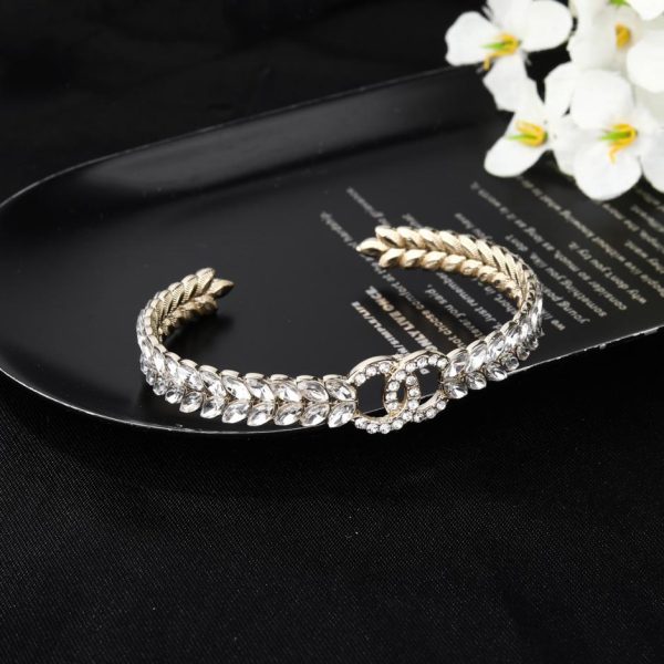 réplica,joyas,joyería,1:1,replica,fake,lujo,barato pulsera de cristal chanel