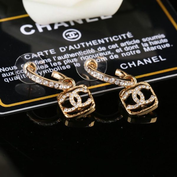 réplica,joyas,joyería,1:1,replica,fake,lujo,barato pendientes chanel