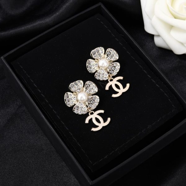 réplica,joyas,joyería,1:1,replica,fake,lujo,barato pendientes chanel