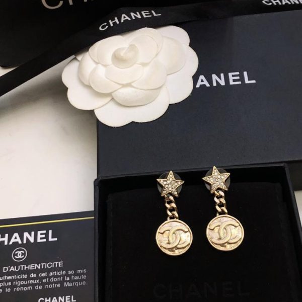 réplica,joyas,joyería,1:1,replica,fake,lujo,barato Pendientes estrella Chanel