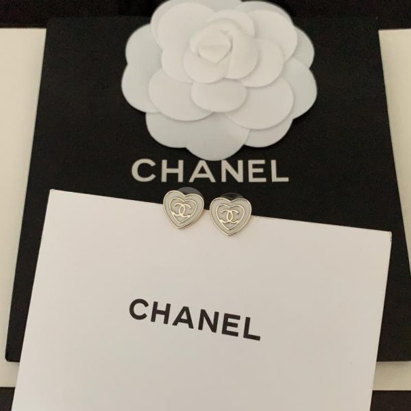 réplica,joyas,joyería,1:1,replica,fake,lujo,barato Pendientes mini amor Chanel