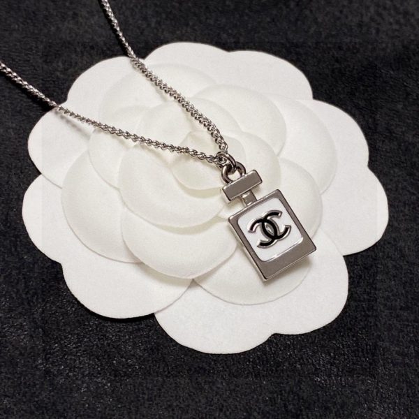 réplica,joyas,joyería,1:1,replica,fake,lujo,barato Collar Chanel Love negro de doble cara.