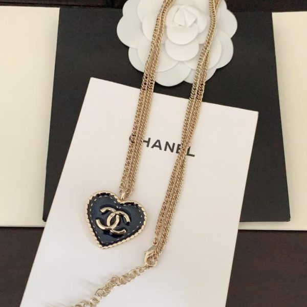 réplica,joyas,joyería,1:1,replica,fake,lujo,barato Pendientes Chanel doble C