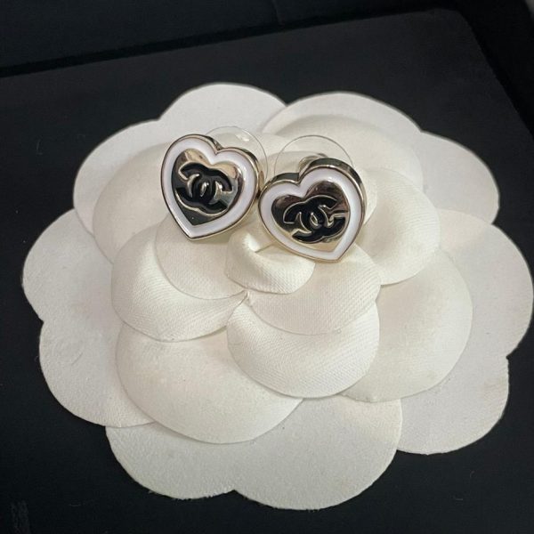 réplica,joyas,joyería,1:1,replica,fake,lujo,barato Pendientes Chanel Love Doble C