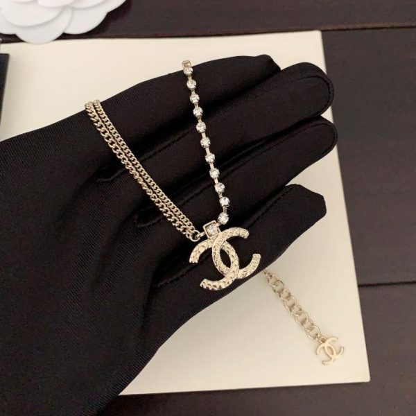 réplica,joyas,joyería,1:1,replica,fake,lujo,barato Pendientes de bolso Chanel dorado claro