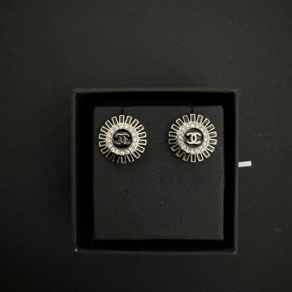 réplica,joyas,joyería,1:1,replica,fake,lujo,barato Pendientes redondos Chanel