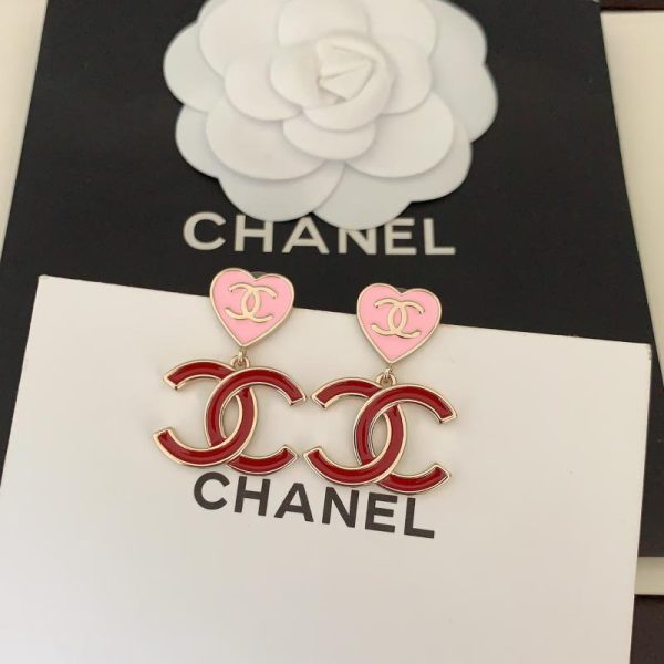 réplica,joyas,joyería,1:1,replica,fake,lujo,barato Collar de pulsera de melocotón con corazón de Chanel