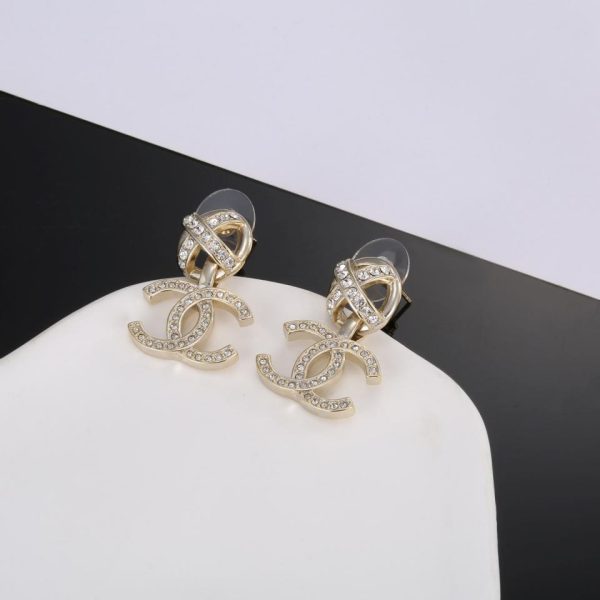 réplica,joyas,joyería,1:1,replica,fake,lujo,barato pendientes chanel