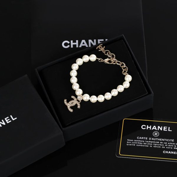 réplica,joyas,joyería,1:1,replica,fake,lujo,barato Pendientes de perlas Chanel