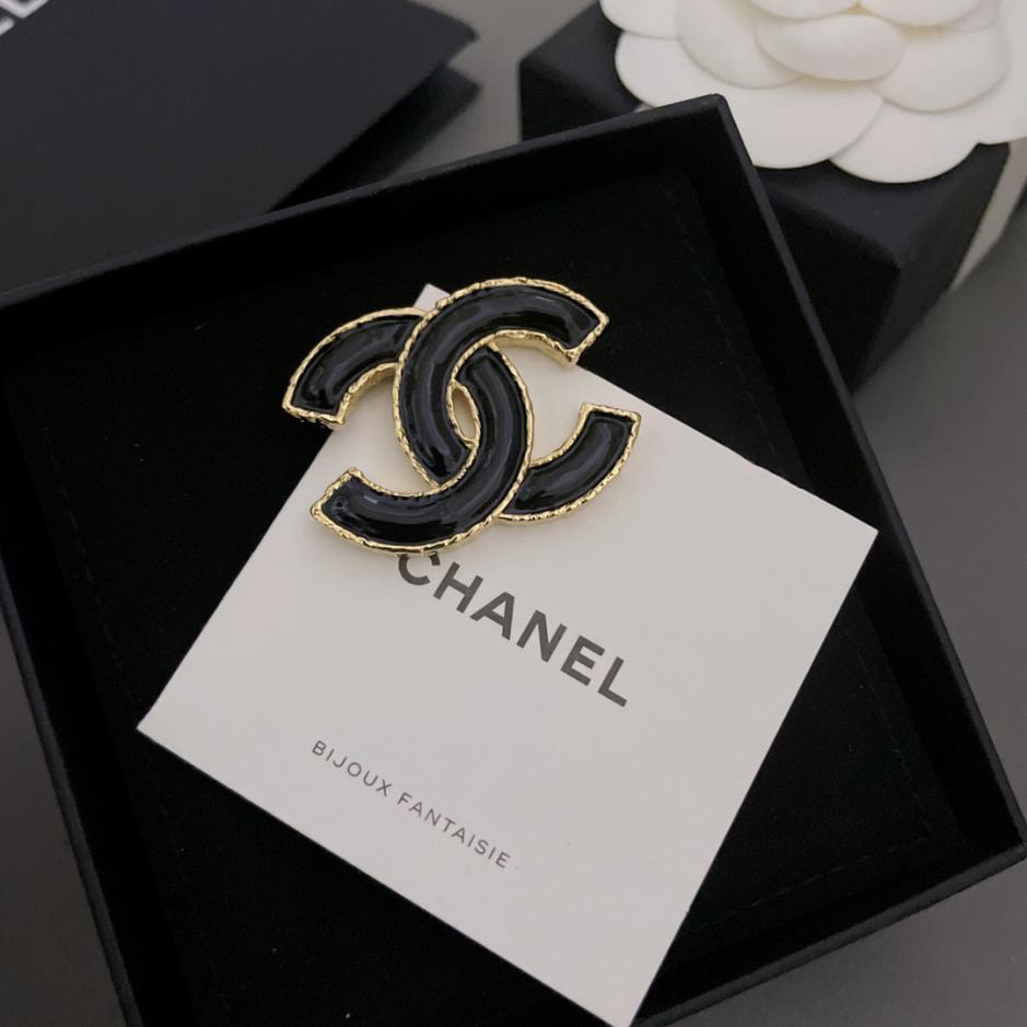 réplica,joyas,joyería,1:1,replica,fake,lujo,barato réplica,joyas,joyería,1:1,replica,fake,lujo,barato Broche chanel esmaltado con doble c