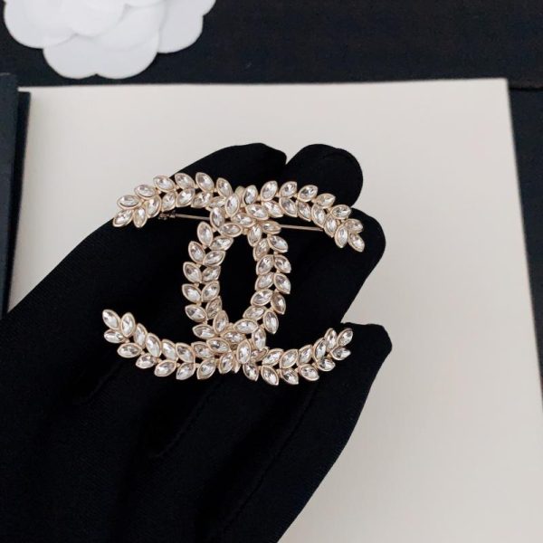 réplica,joyas,joyería,1:1,replica,fake,lujo,barato Pendientes Chanel bronce cc mini