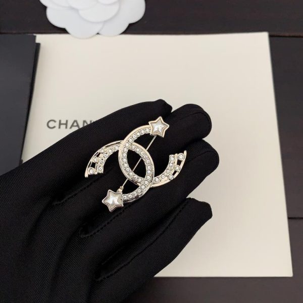 réplica,joyas,joyería,1:1,replica,fake,lujo,barato Pendientes Chanel bronce cc mini