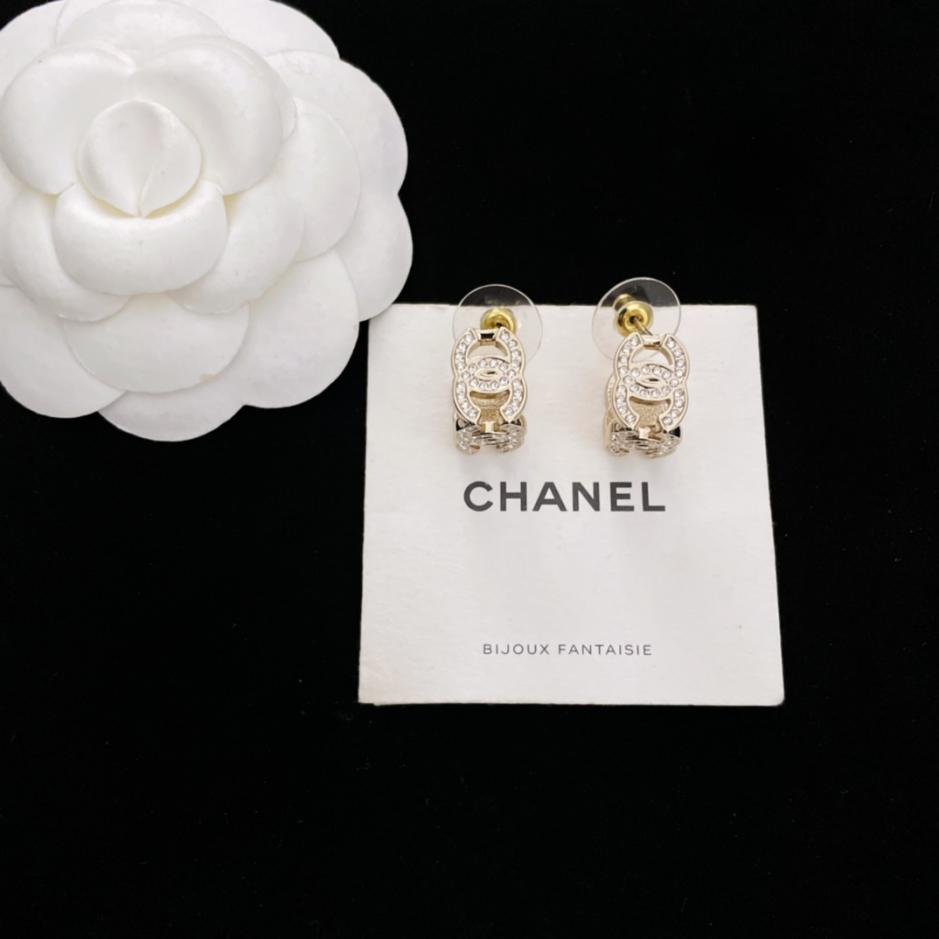 réplica,joyas,joyería,1:1,replica,fake,lujo,barato réplica,joyas,joyería,1:1,replica,fake,lujo,barato Pendientes Chanel tridimensionales 3c.