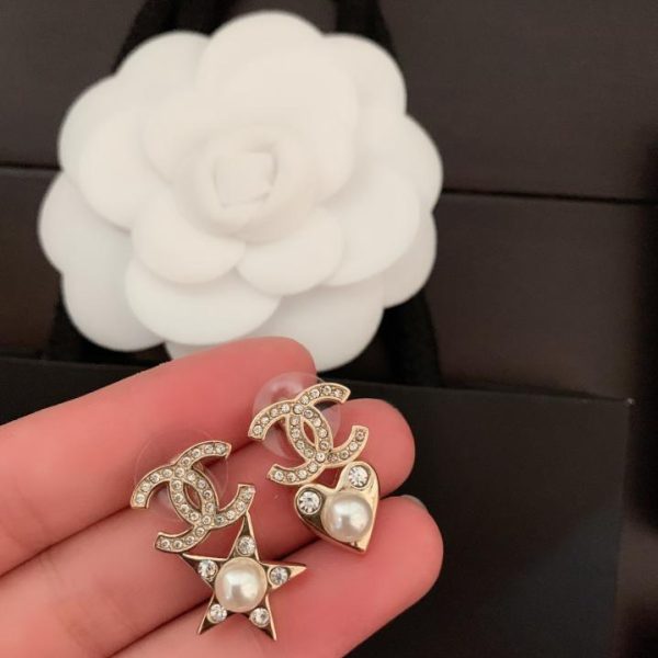réplica,joyas,joyería,1:1,replica,fake,lujo,barato Pendientes estrella Chanel