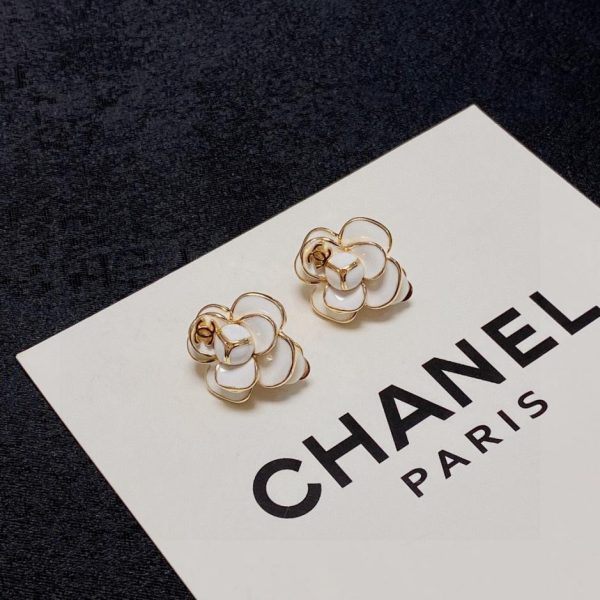 réplica,joyas,joyería,1:1,replica,fake,lujo,barato Clip de oreja Chanel Pendientes estilo CHANEl que no requieren perforación