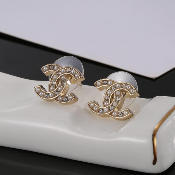 réplica,joyas,joyería,1:1,replica,fake,lujo,barato pendientes chanel