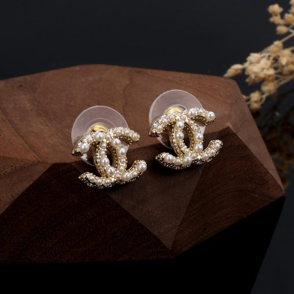 réplica,joyas,joyería,1:1,replica,fake,lujo,barato CHANEL modelo zp compra calidad material original pendientes muy de moda