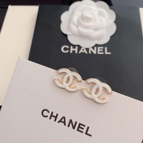réplica,joyas,joyería,1:1,replica,fake,lujo,barato Pendientes Chanel Egipto doble c
