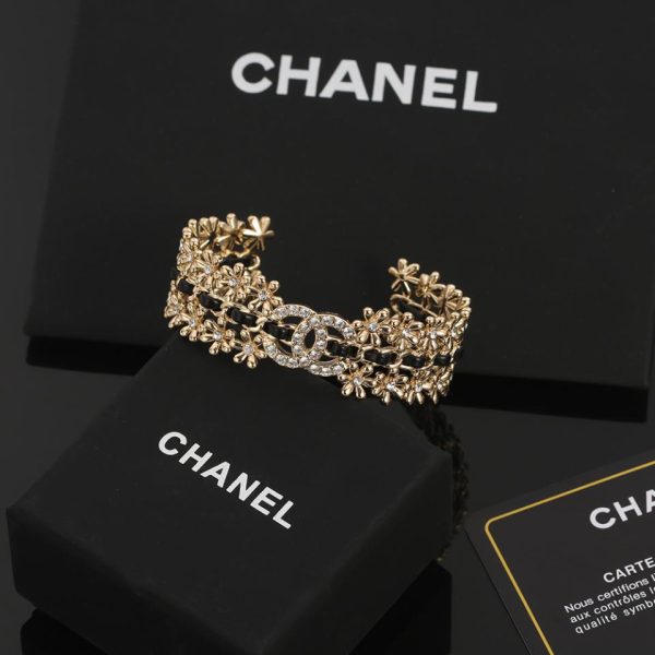 réplica,joyas,joyería,1:1,replica,fake,lujo,barato Pendientes Chanel cc negros consistentes en material ZP