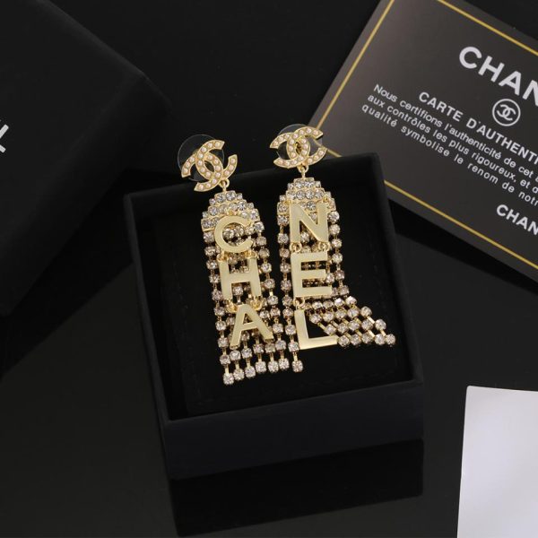 réplica,joyas,joyería,1:1,replica,fake,lujo,barato pendientes chanel